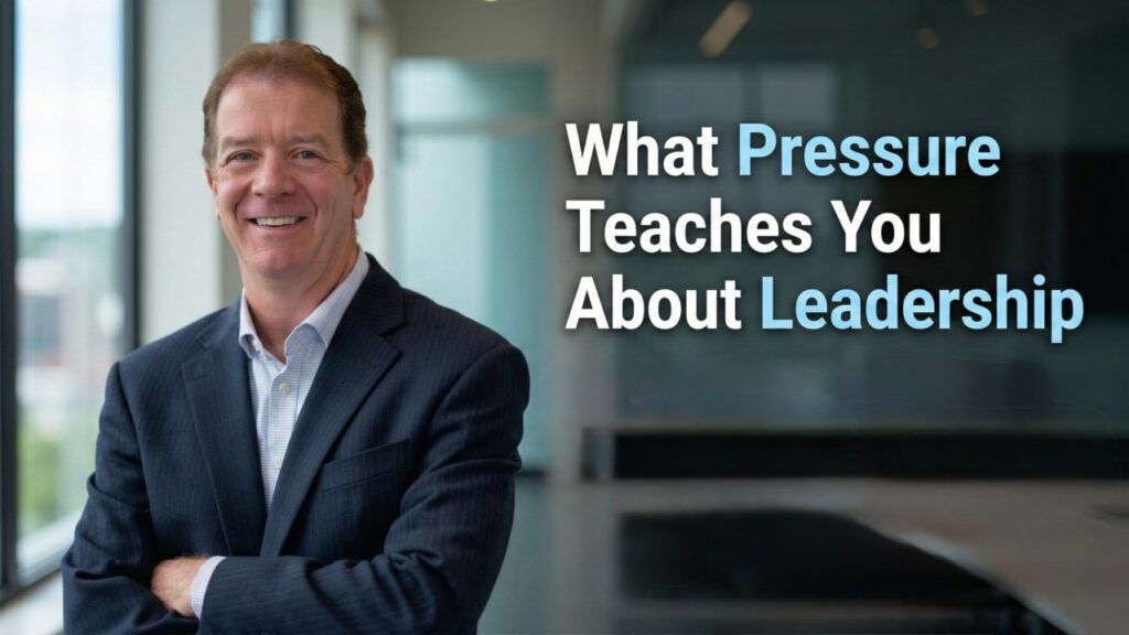 What Pressure Teaches You About Leadership Fred Layman
